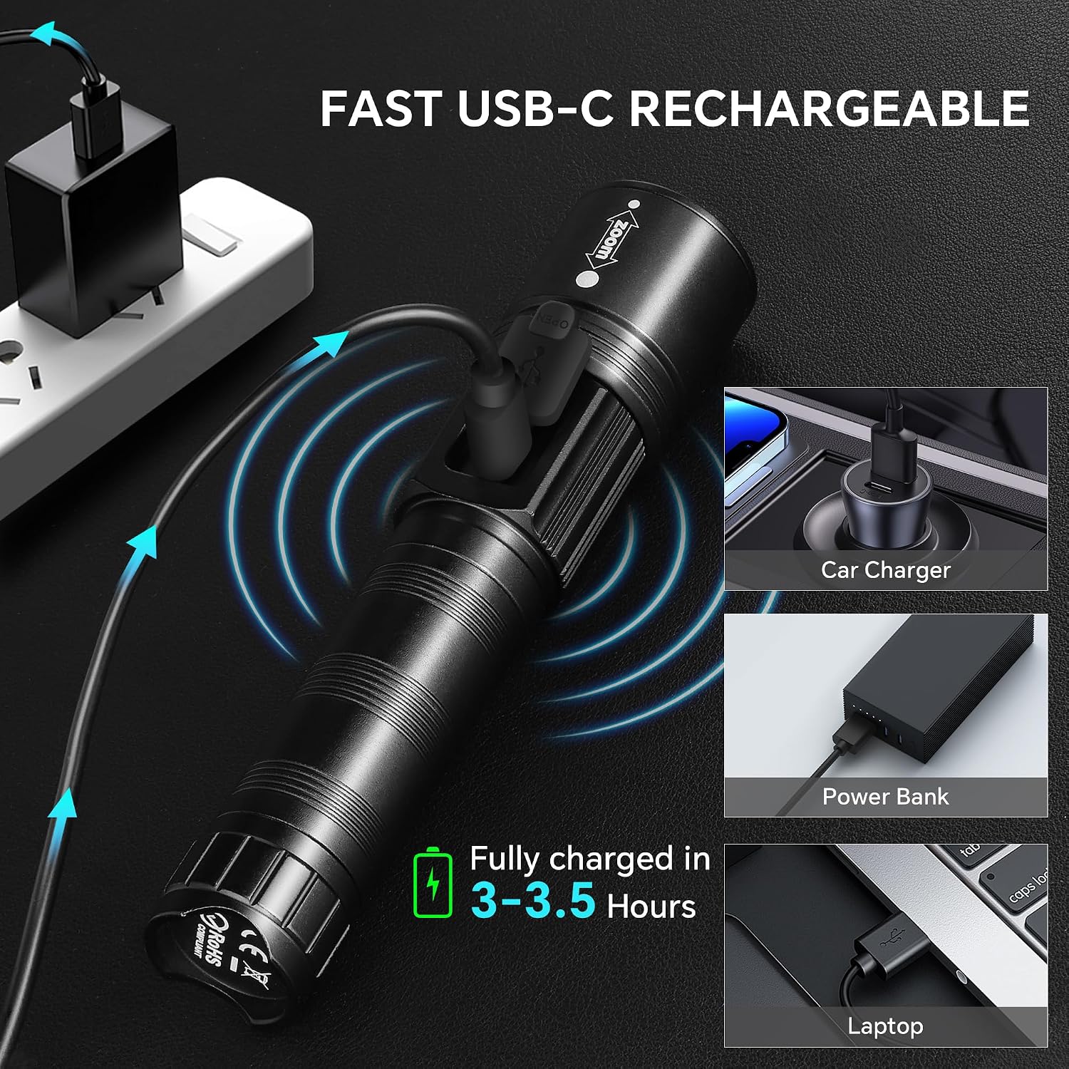 Thumbnail 4 de Tughlax 9900LX LED Flashlight 2-Pack
