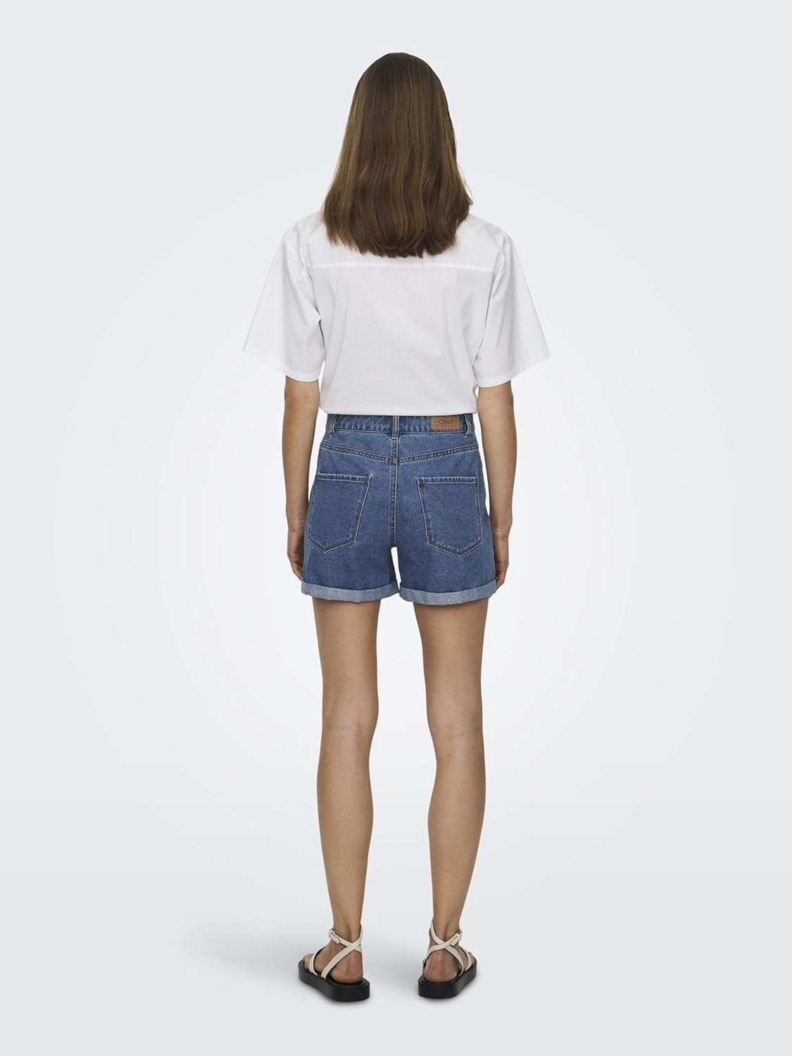 Thumbnail 4 de ONLY Female Jeans-Shorts ONLVEGA Hohe Taille – Normal geschnitten