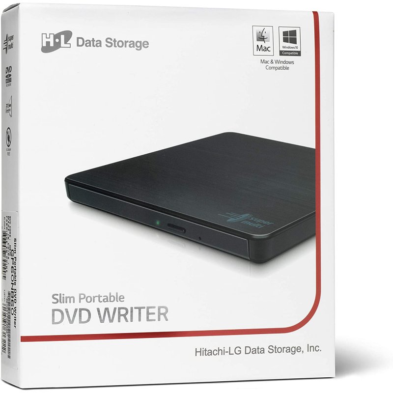 Thumbnail 2 de LG Grabadora DVD Ultra Slim Externa USB Negra