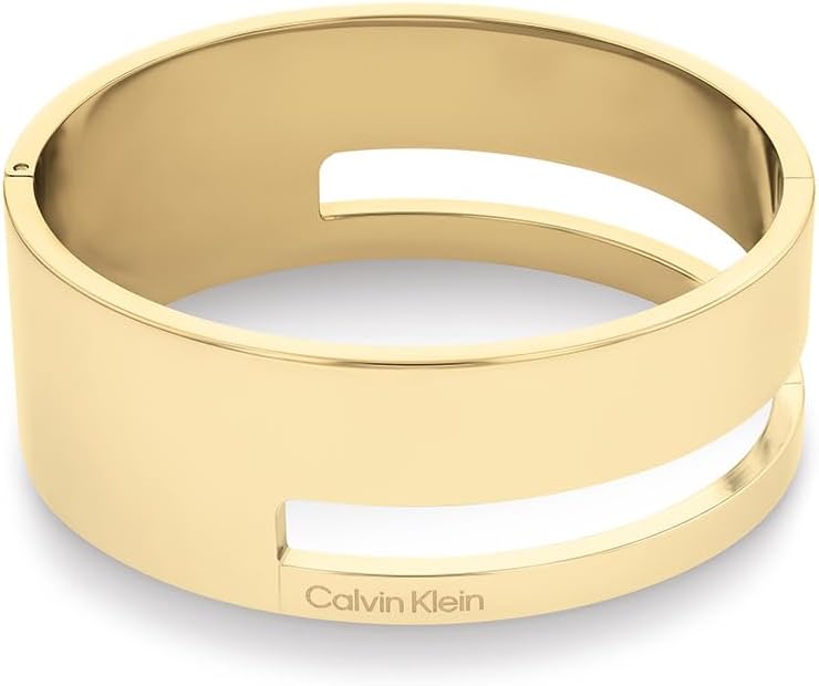 Thumbnail 6 de Calvin Klein Bracciale Bangle da donna Collection Geometric Essentials in acciaio inox 316L (versione Argento o Oro)