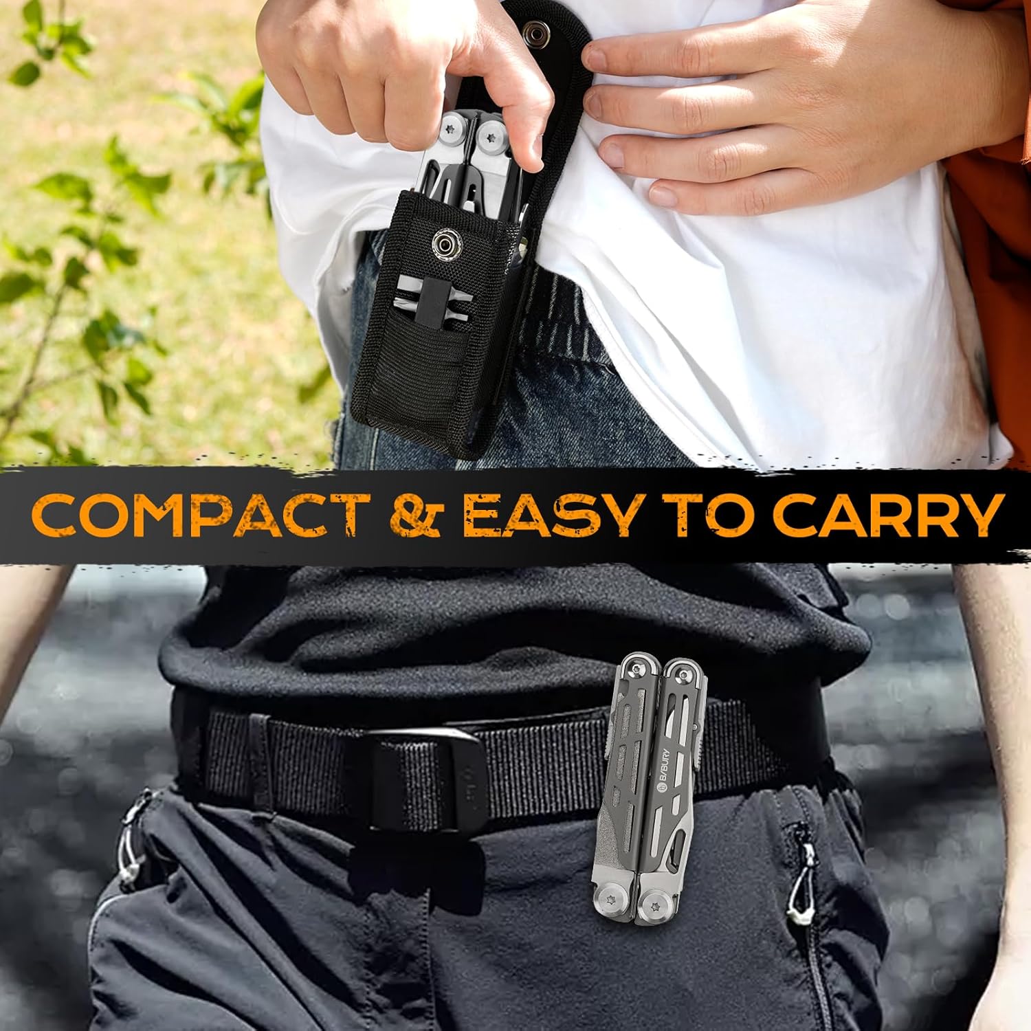 Thumbnail 3 de BIBURY Multitool 19‑in‑1 Edelstahl