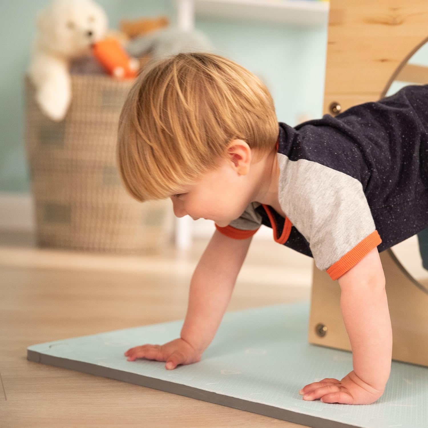 Thumbnail 1 de Tapis de jeu en mousse 2,18 m² pour bébé – protection, rangement et simplicité