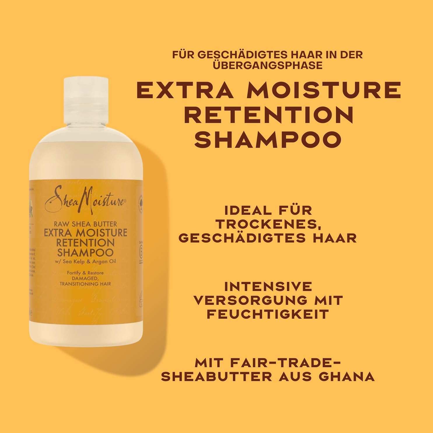 Thumbnail 1 de SHEA MOISTURE Feuchtigkeit Shampoo 379 ml