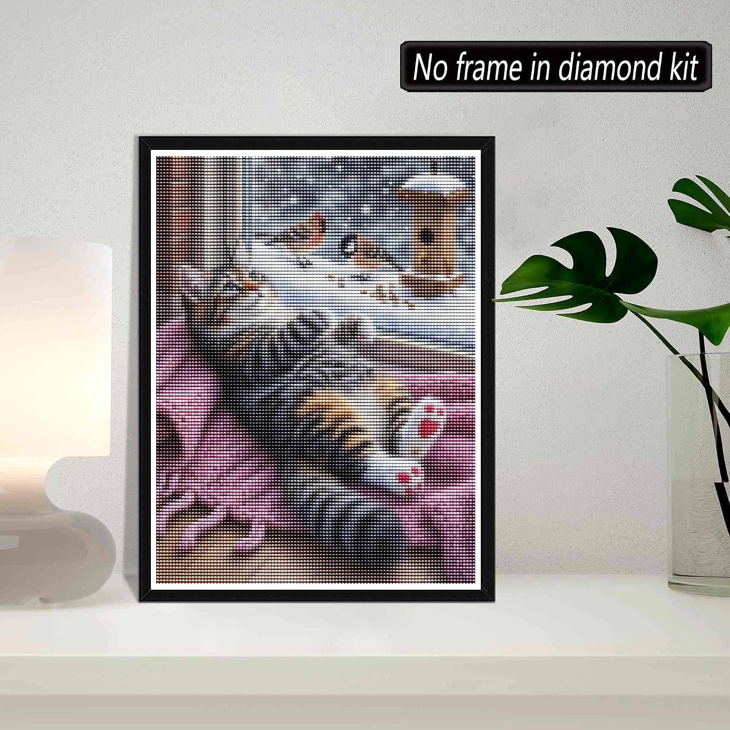 Detalle 2 de SKRYUIE Diamond Painting Kit, 12x16 Inch