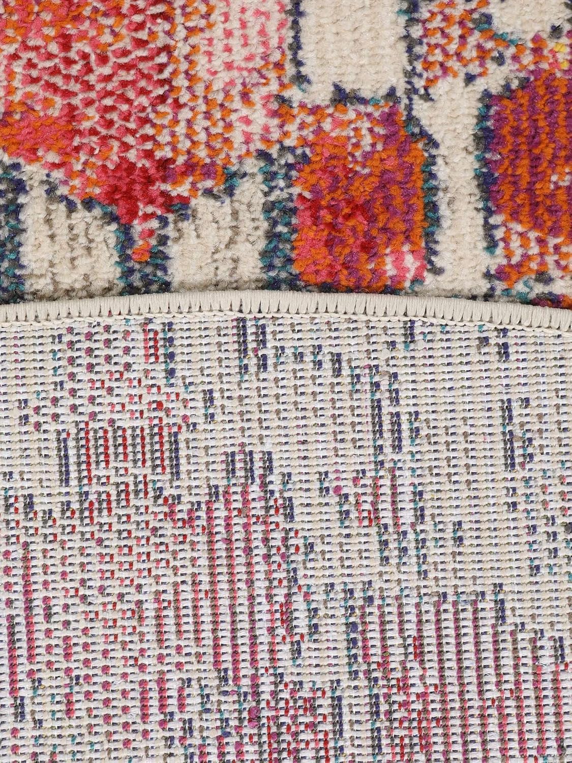 Thumbnail 5 de RugVista Kaleidoscope Round Rug, Ø 150 cm, Multi-Colour, Medium Pile