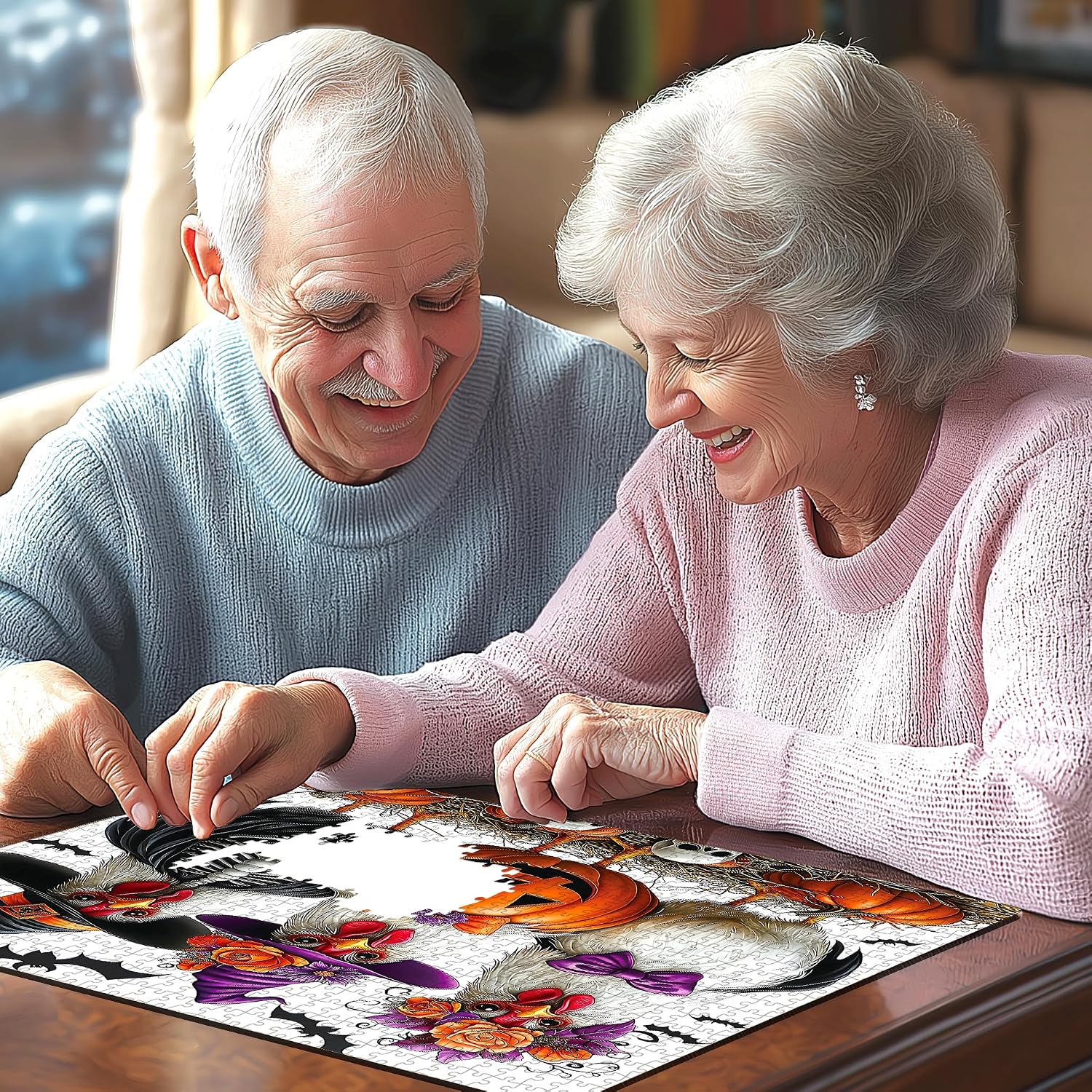 Detalle de Blueforest Halloween jigsaw puzzle, 500 pieces