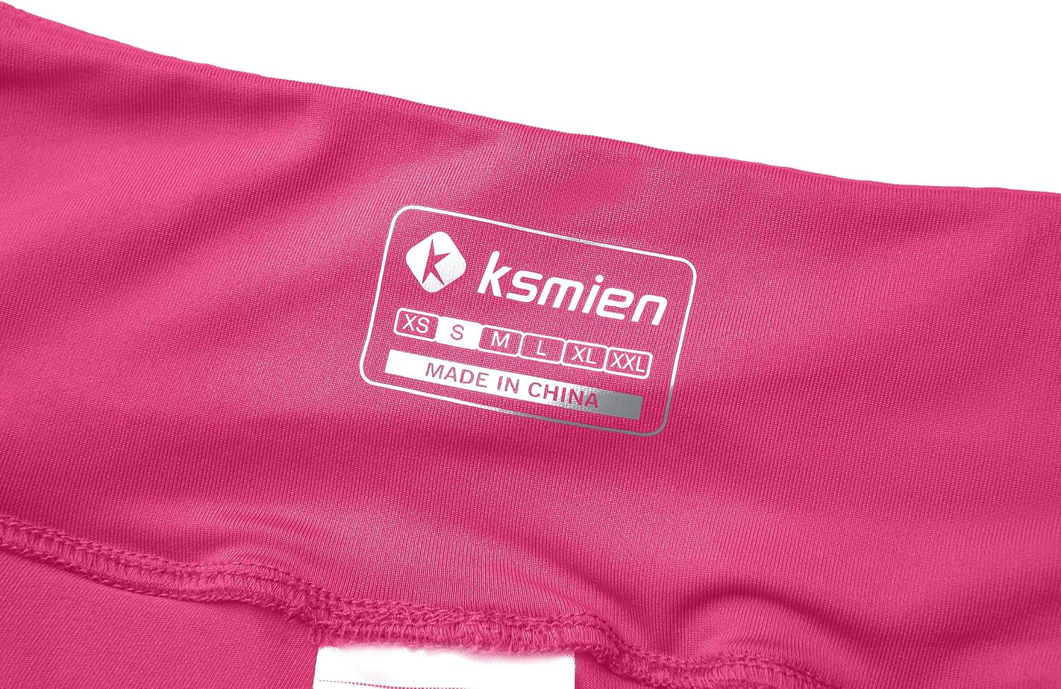 Detalle 1 de Ksmien Women's 2-in-1 Running Shorts with Phone Pocket and Reflective Details