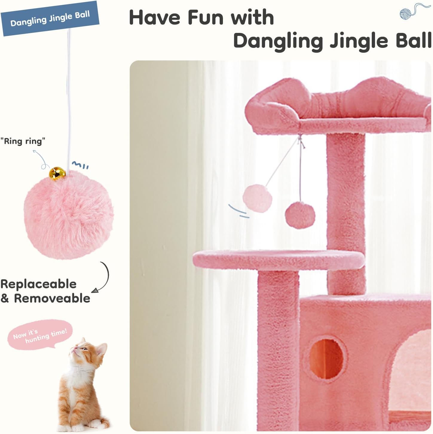 Detalle 2 de DUMOS Cat Tree 54-Inch