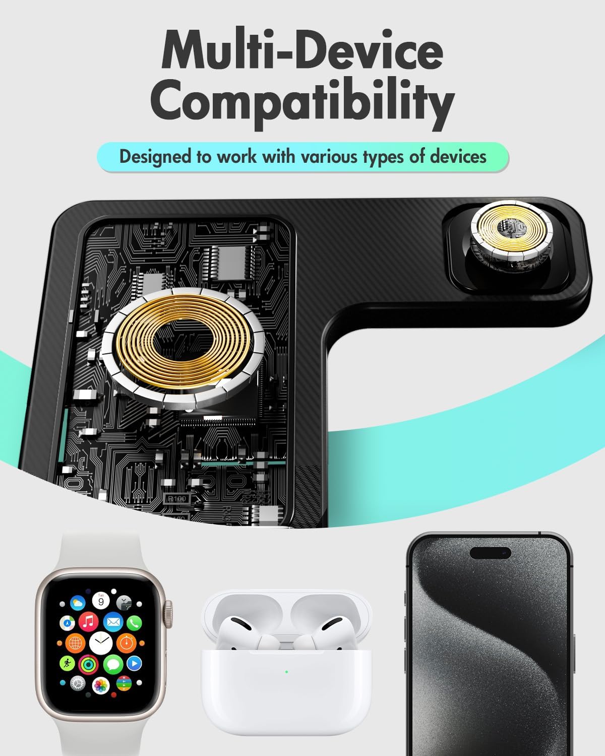 Thumbnail 6 de Wireless Charger for iPhone ⚡