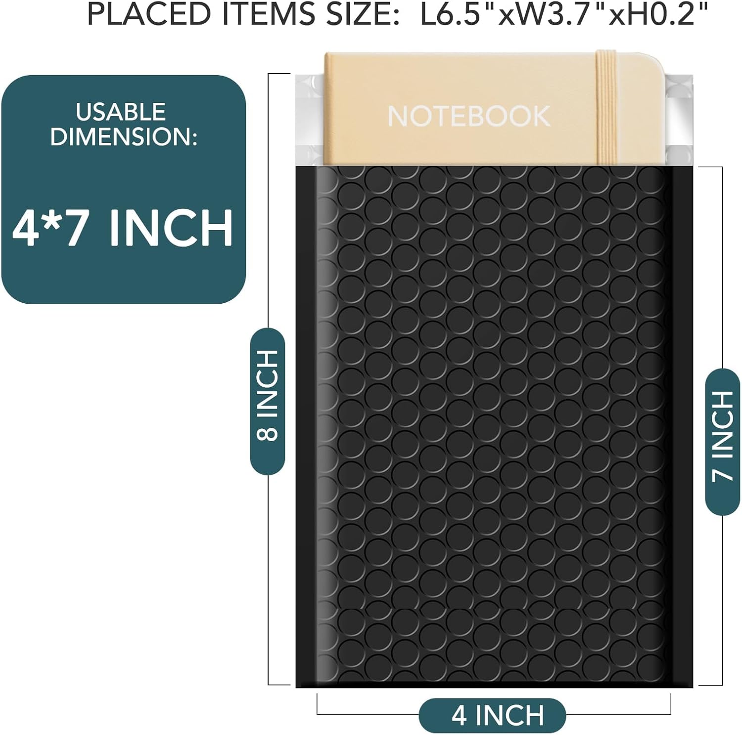 Thumbnail 1 de Switory A6 Bubble Mailers 50pcs 10.2x17.7cm 📦