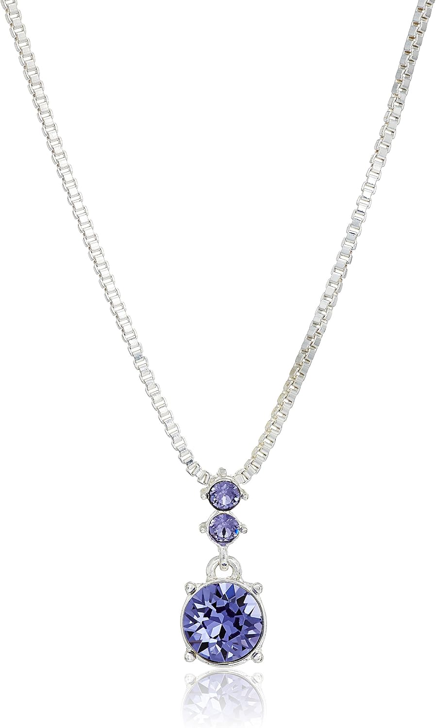 Detalle 2 de Nine West Necklace and Earring Set, Silver-Tone