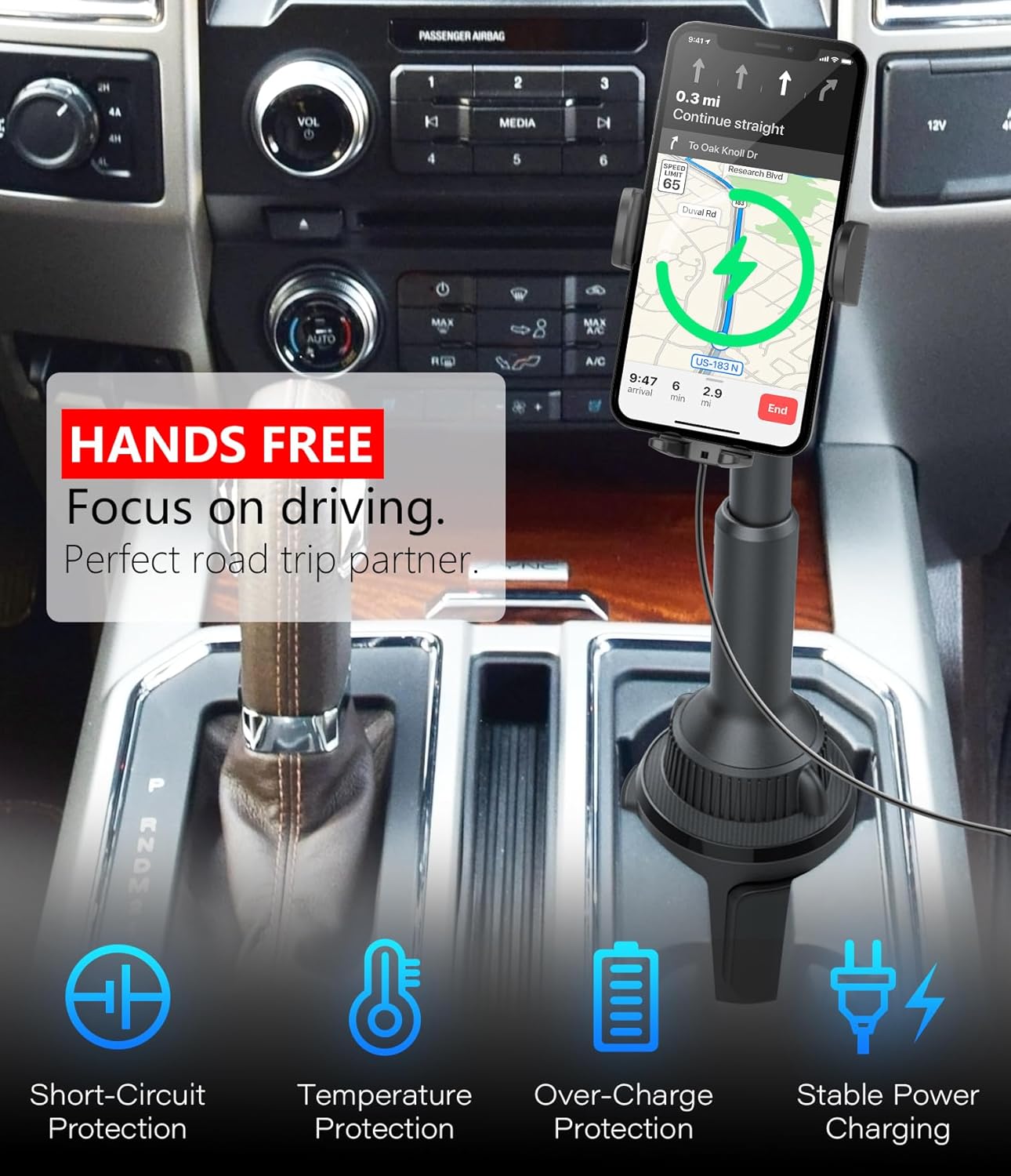 Thumbnail 6 de APPS2Car Handyhalterung Qi Laden 15 W