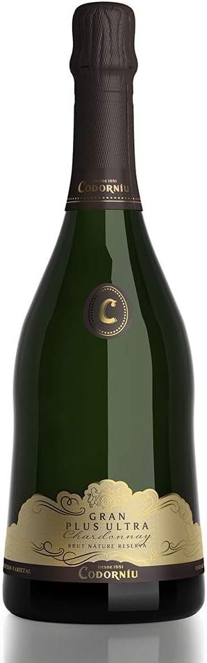 Codorniu Gran Plus Ultra, Brut Nature 100% Chardonnay 🍾 0.75 L