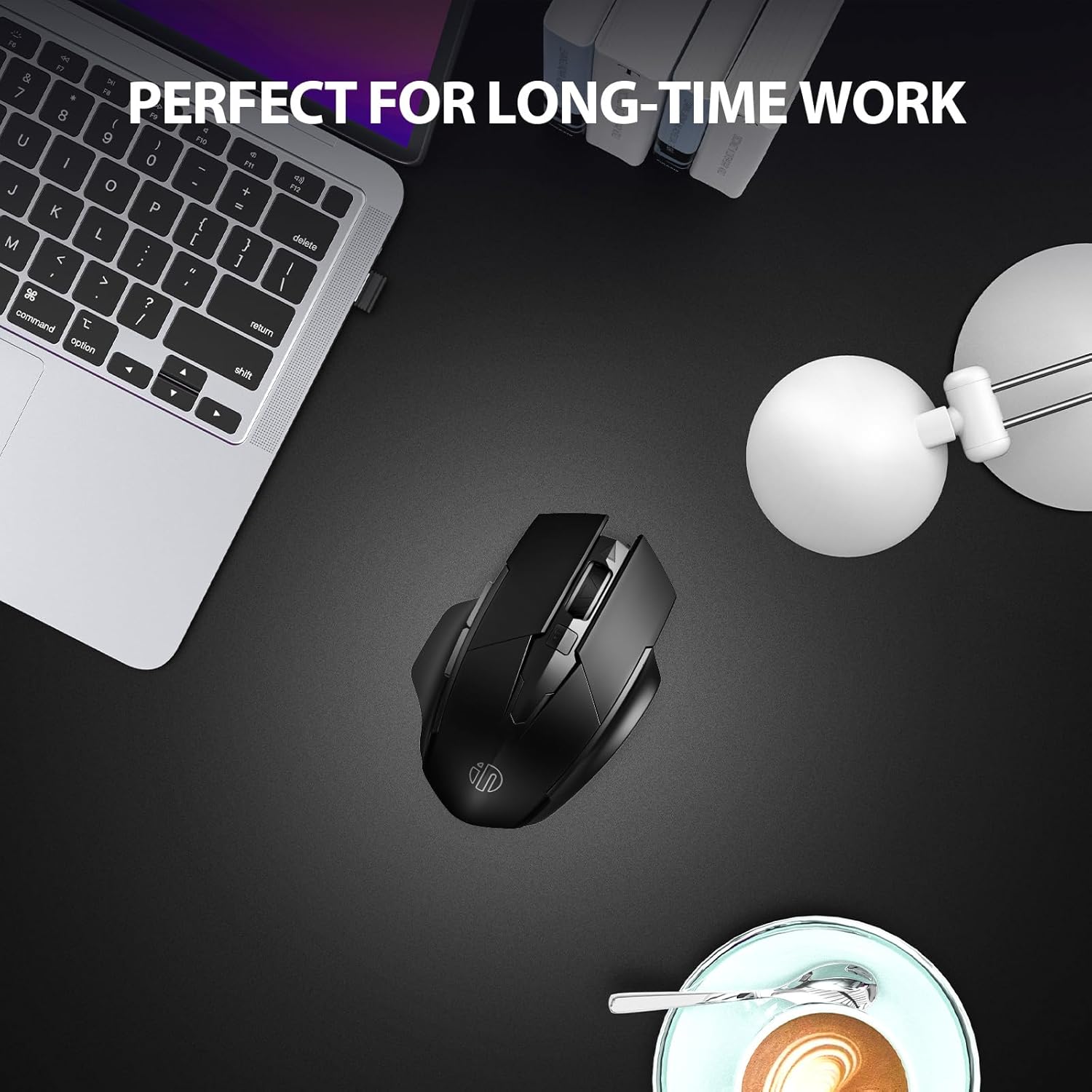 Thumbnail 3 de INPHIC Wireless Mouse Rechargeable: Ergonomic 2.4G Cordless, 800–1600 DPI with Silent Click