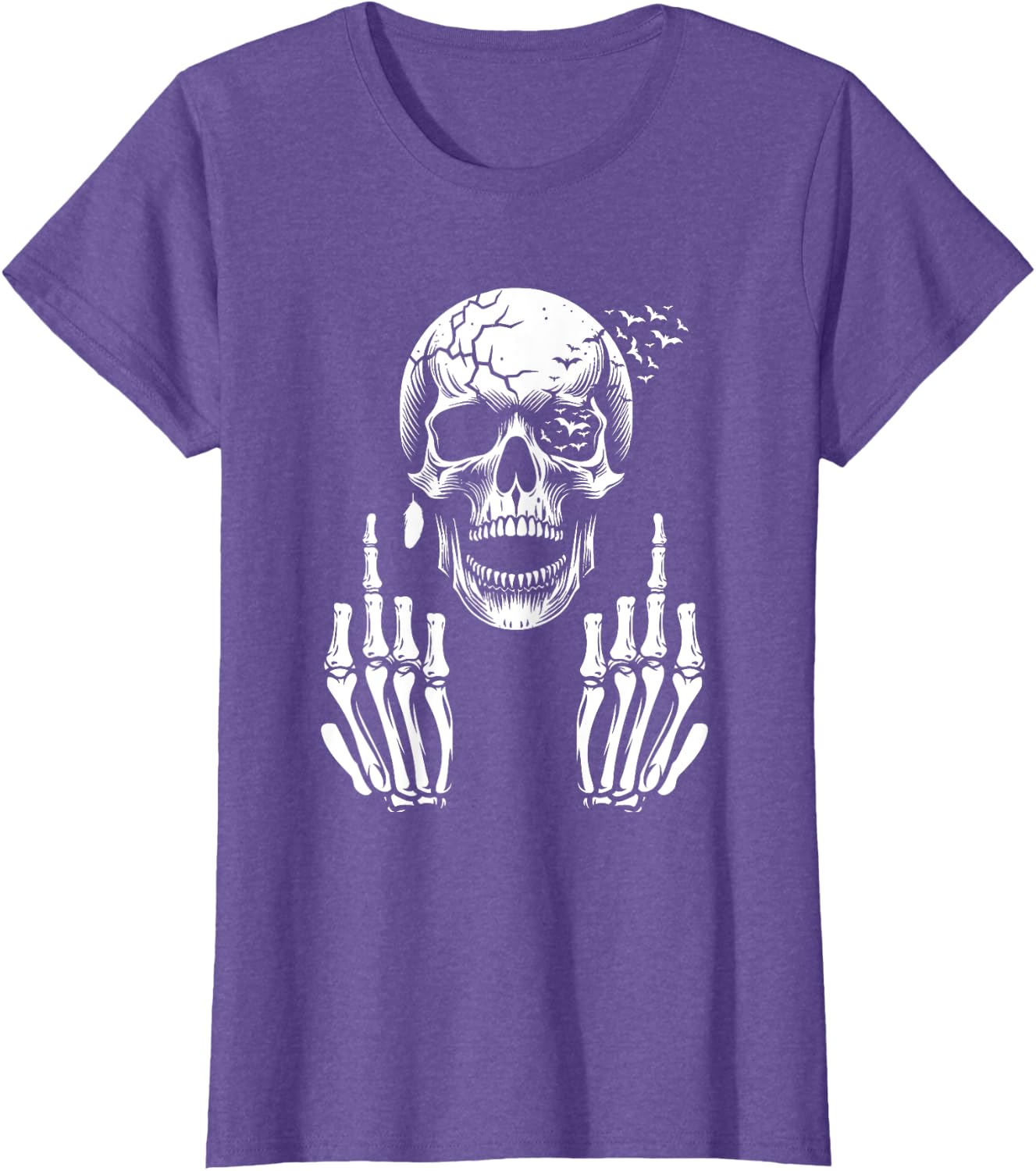 Thumbnail 4 de Camiseta Calavera Dedo Medio F You