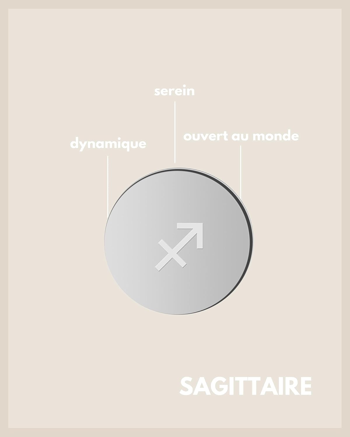 Detalle 2 de Good.Designs Collier signes du zodiaque ✨