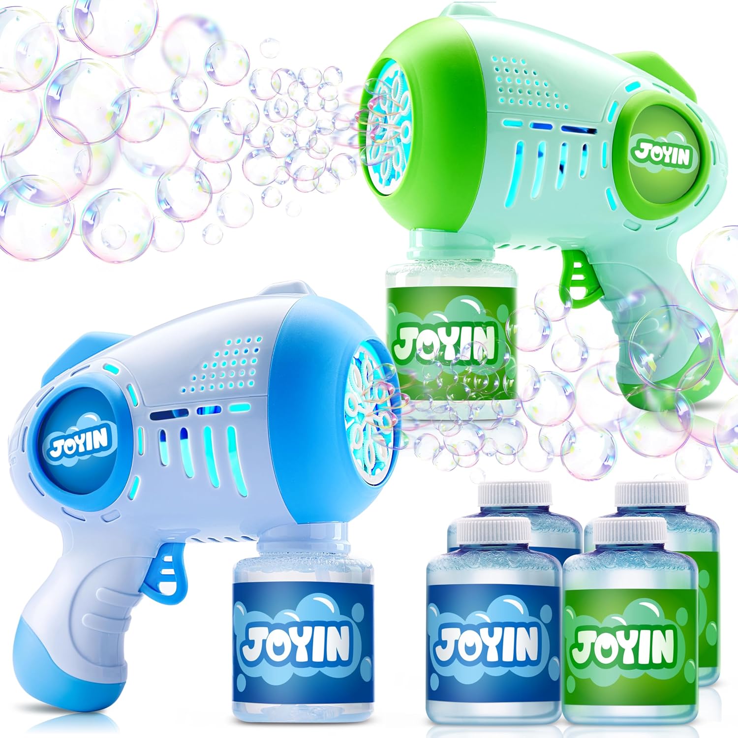 Detalle de JOYIN 2 Kids Bubble Guns Set