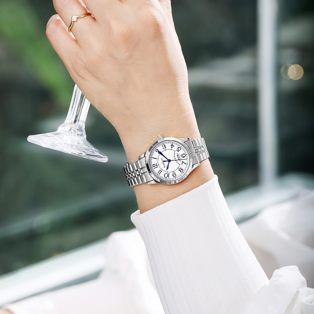 Detalle de Szaikyri Montre Classique pour Femmes — Lisibilité optimale et mouvement japonais fiable