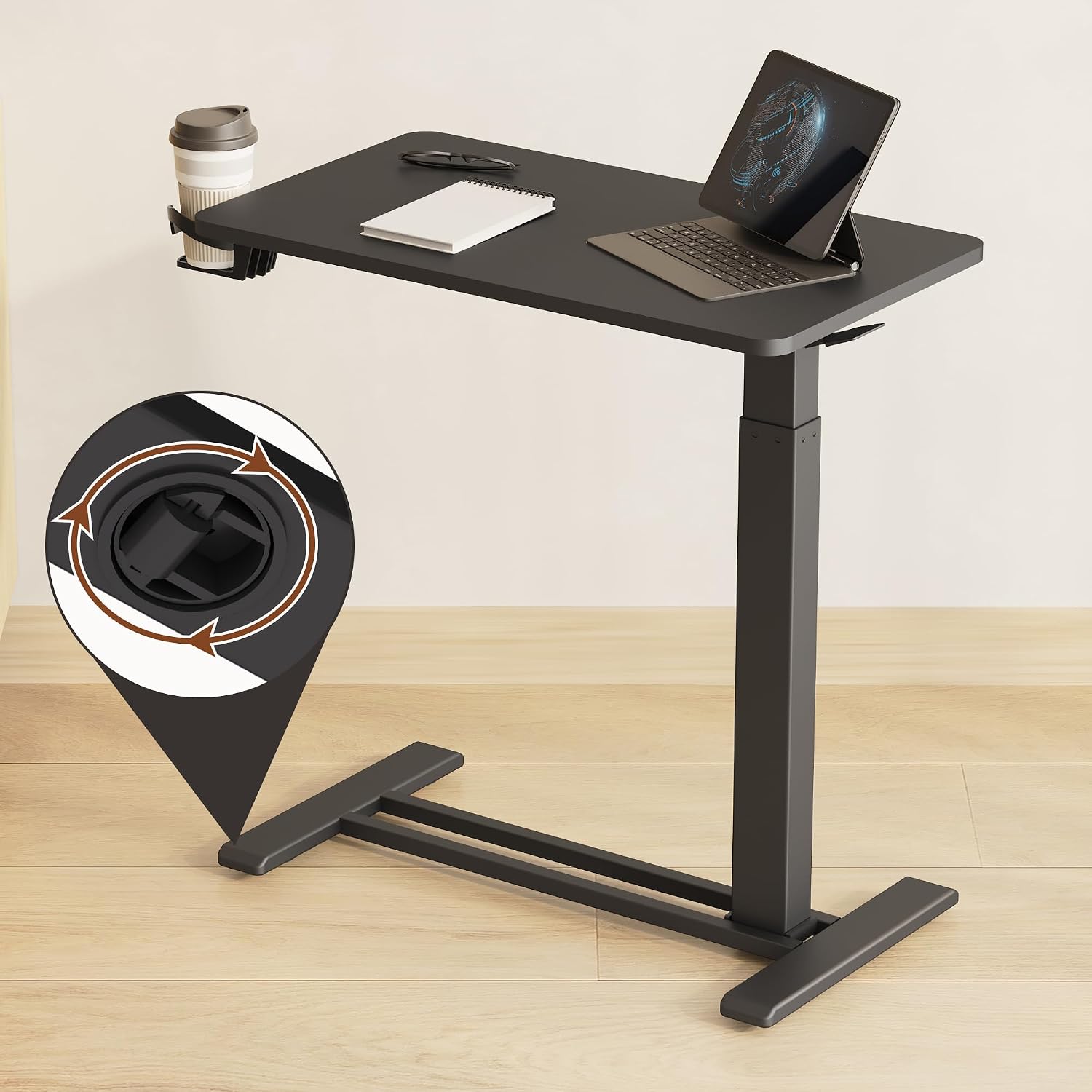 Thumbnail 6 de FLEXISPOT Mobile Standing Desk 27.6-Inch