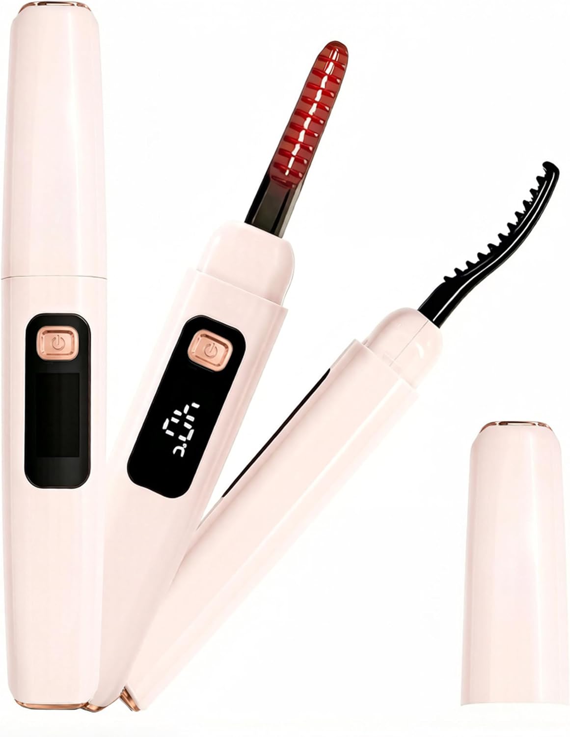Detalle de Raysino S800 Heated Eyelash Curler, Rechargeable with 6 Heat Settings