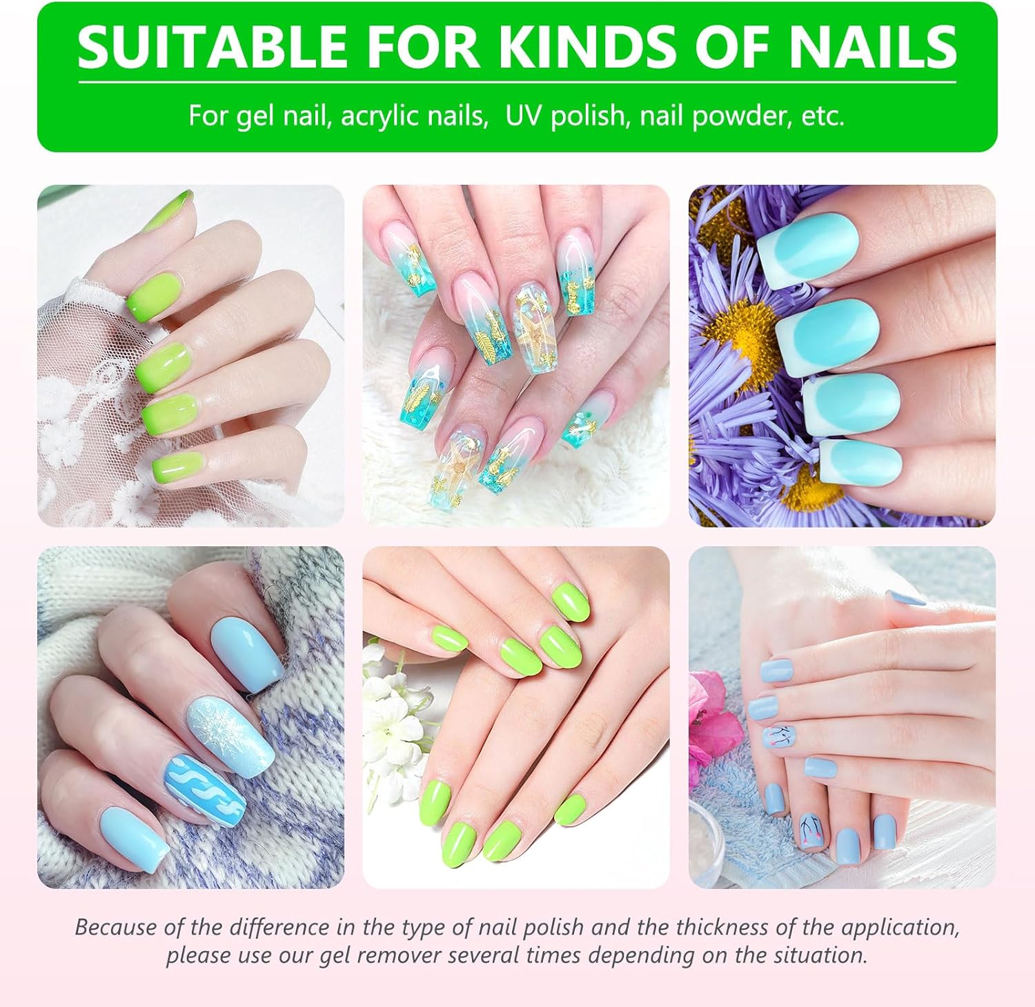 Thumbnail 6 de Dissolvant Vernis Gel 2 pièces avec lime et pousse-cuticule