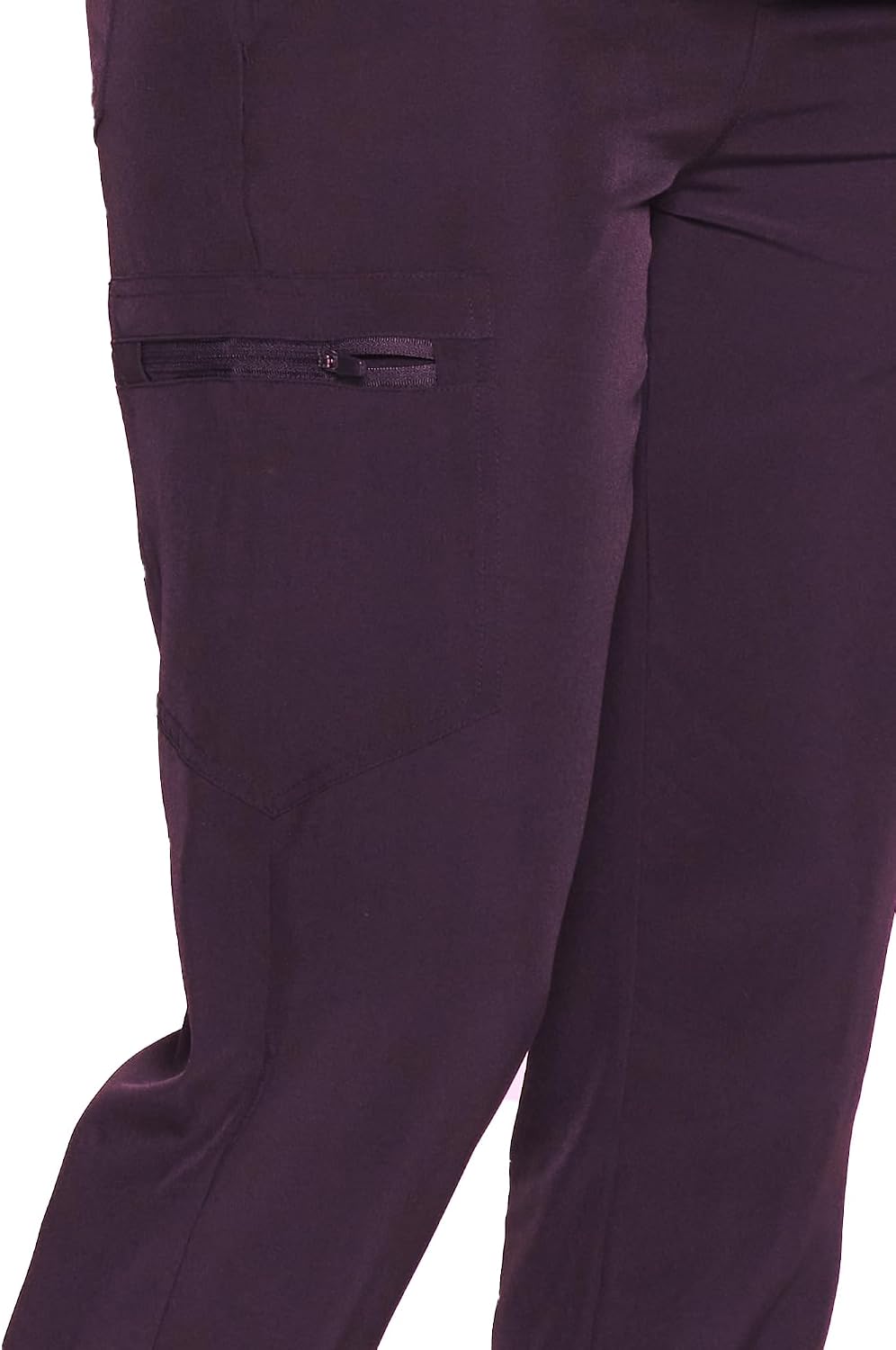 Detalle 1 de COZYFIT Women’s Scrub Jogger Pants, Stretch Fabric and Five Pockets