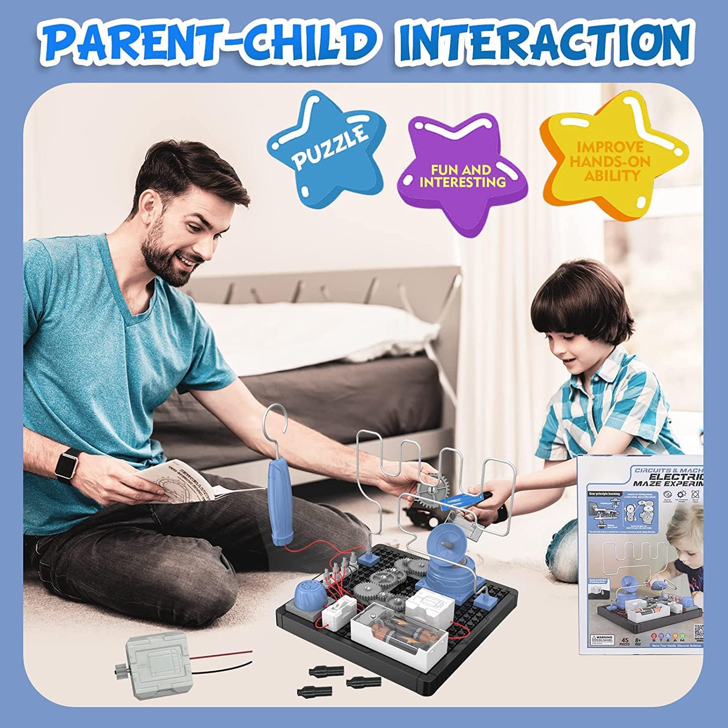 Thumbnail 2 de JIAQINGDA STEM Toy Kit 46 Pieces
