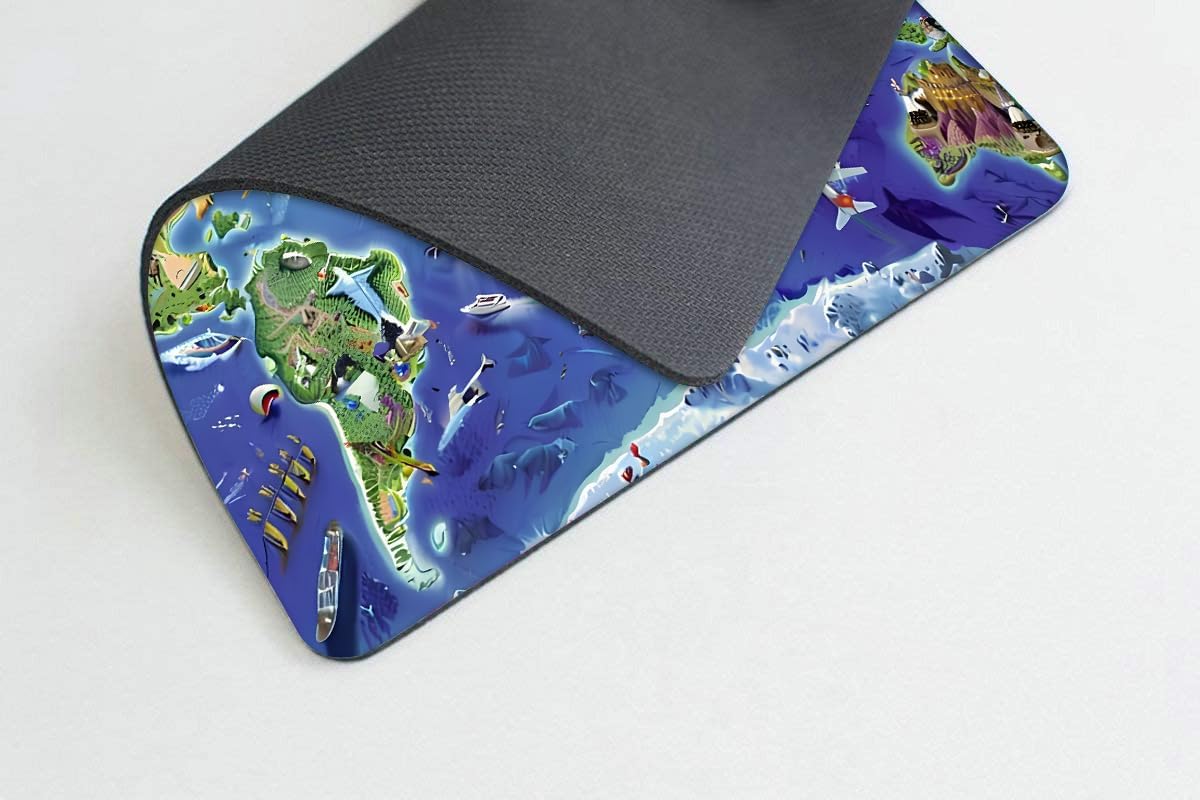 Detalle de World Map Mouse Pad