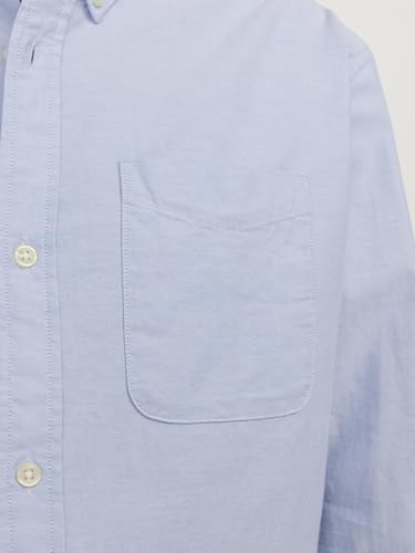 Thumbnail 4 de Jack & Jones Jjeoxford Shirt L/S L camisa hombre azul cachemira
