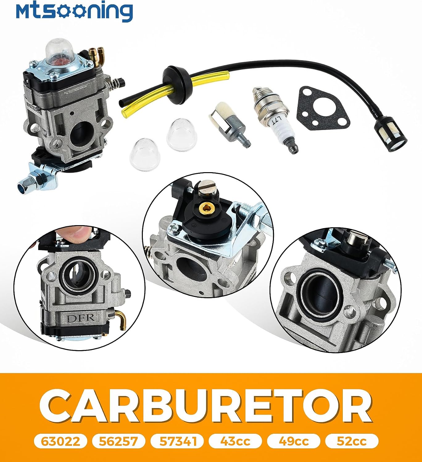 Thumbnail 1 de Replacement carburetor for 52cc Predator earth augers