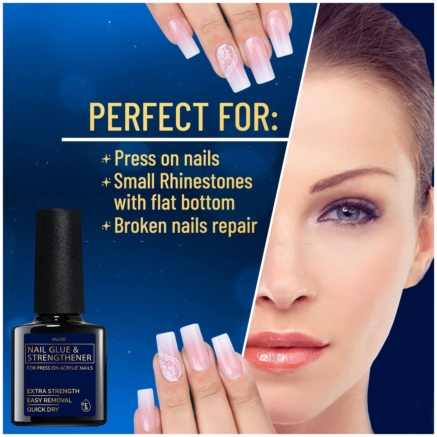 Thumbnail 2 de Valitic Strong Nail Glue 2 Pack ๐