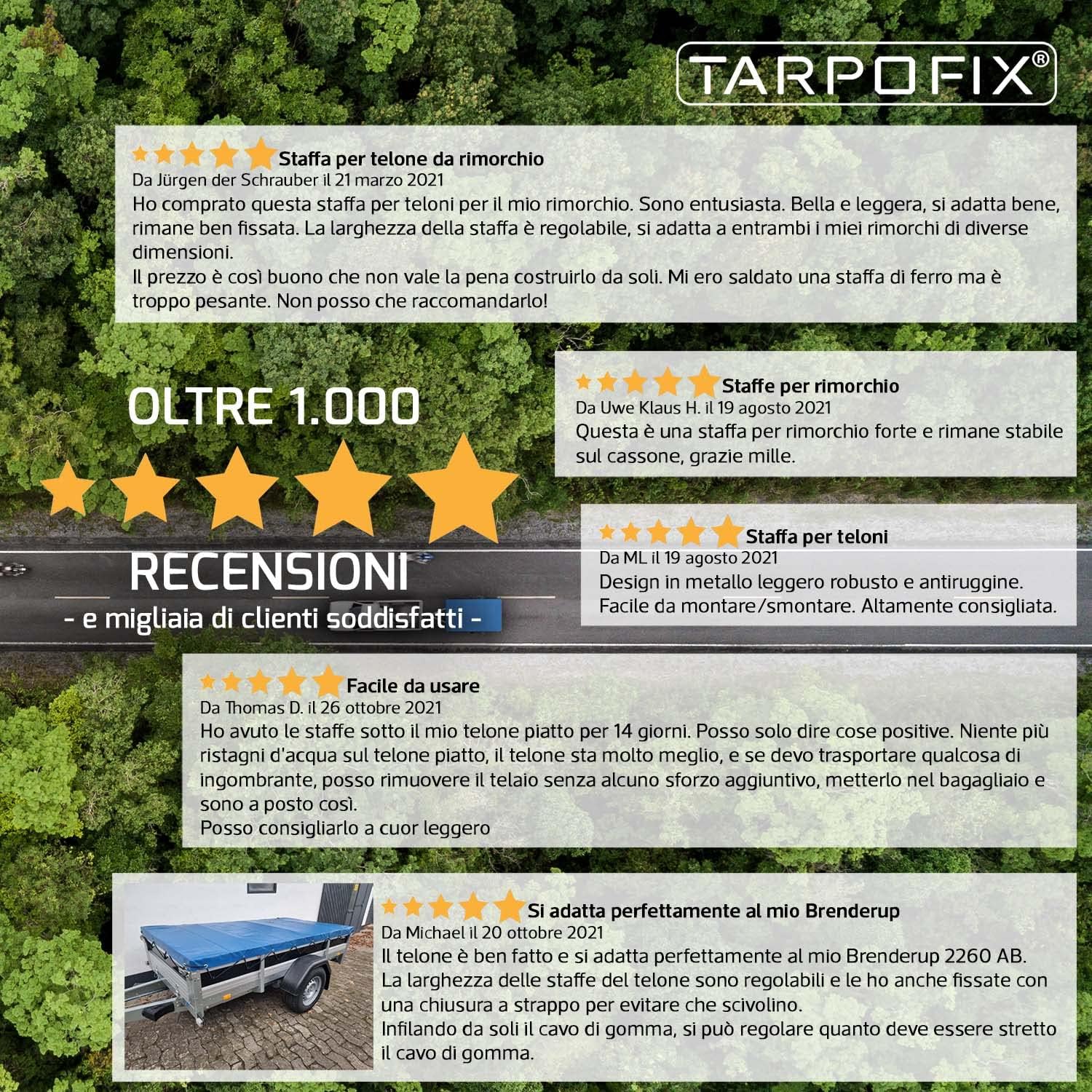Thumbnail 6 de Tarpofix staffa alluminio teloni 140-210 cm