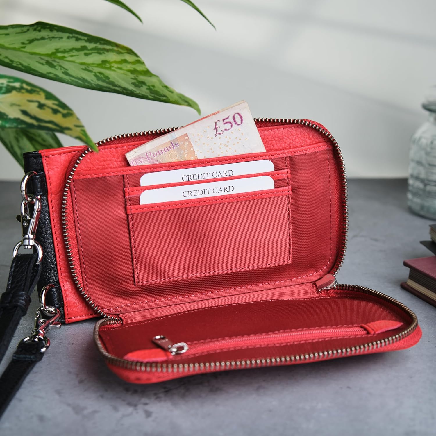 Thumbnail 4 de WASAMA Sidekick: Genuine Leather Crossbody Phone Bag for Women