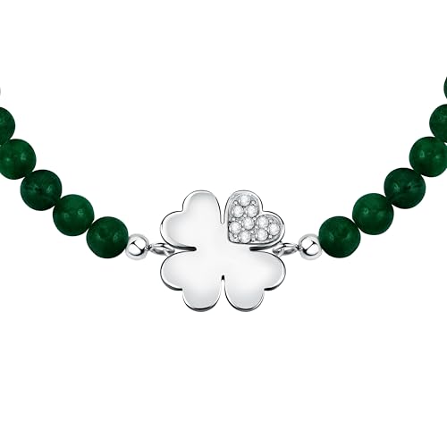 Detalle de Morellato Bracciale Donna VALENTINA in Acciaio con Agata naturale – SATQ08