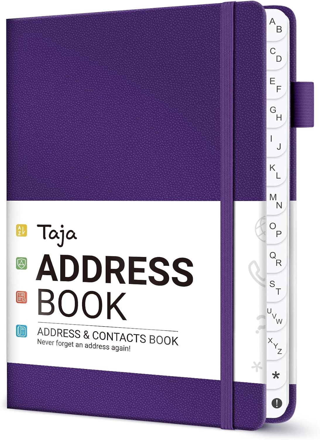 Detalle de Taja Address Book, 5.2" x 6.8