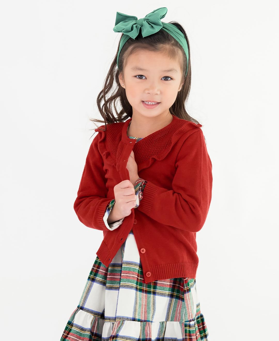 Detalle 2 de RuffleButts Baby & Toddler Girls Cardigan One Size
