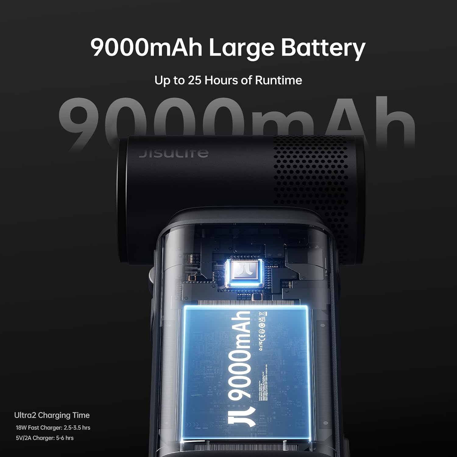 Thumbnail 6 de JISULIFE Ultra2 9000mAh Portable Fan 🌀
