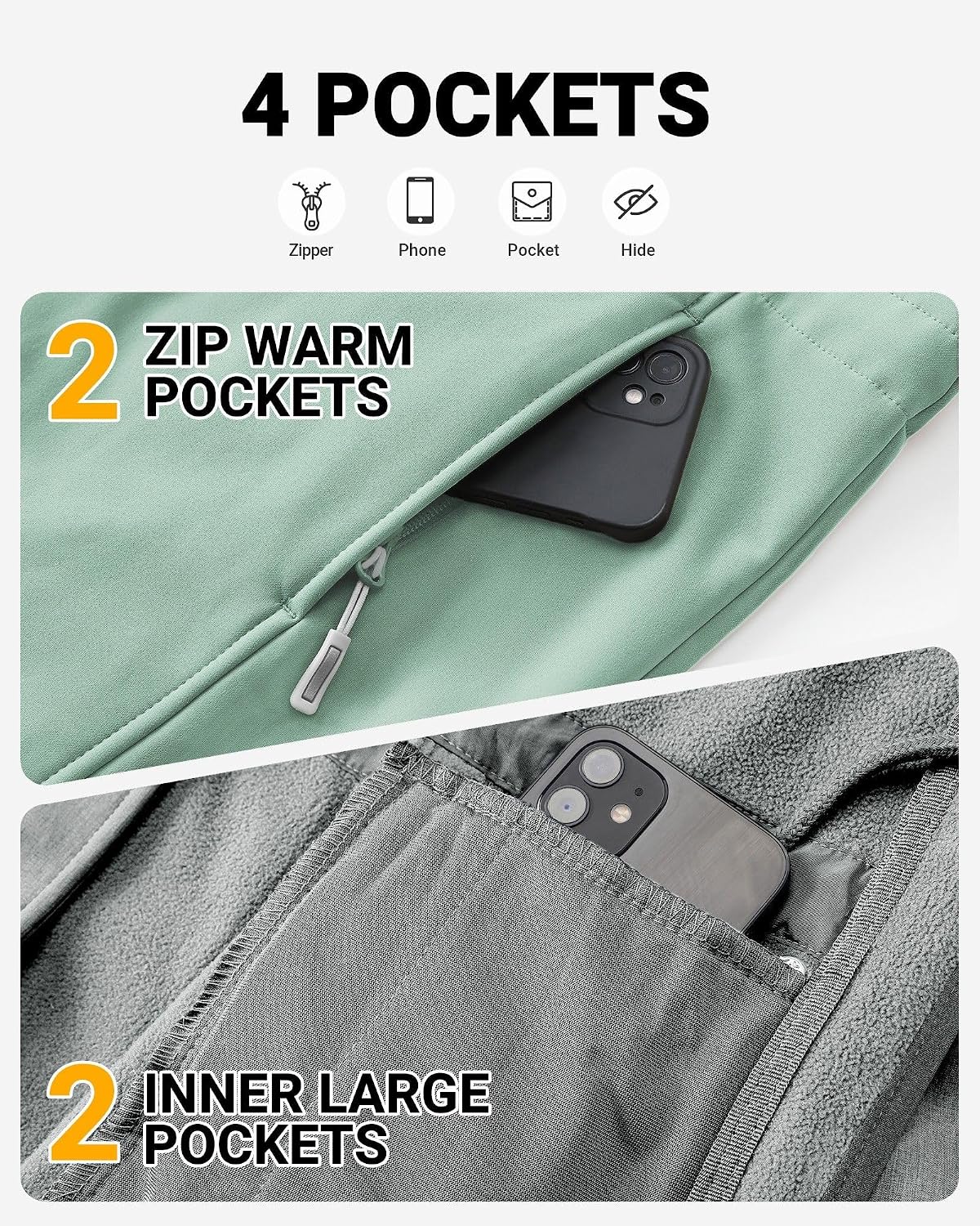 Thumbnail 4 de Outdoor Ventures Softshell Jacket Breathable Waterproof