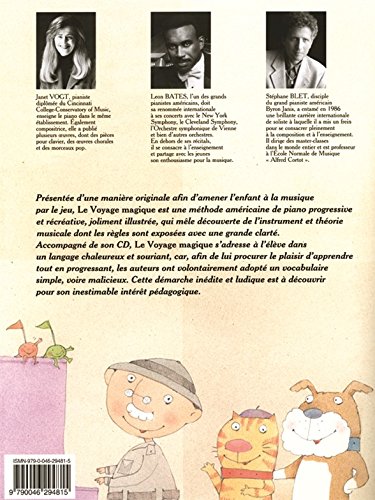 Detalle 2 de Le Voyage Magique Piano Niveau 1 Découvreur – Méthode pour débutants avec CD (Alphonse Leduc)