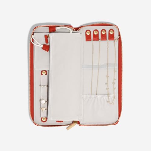 Thumbnail 2 de Stackers Rollo de joyería rojo: organizador portátil para hasta 4 collares o pulseras