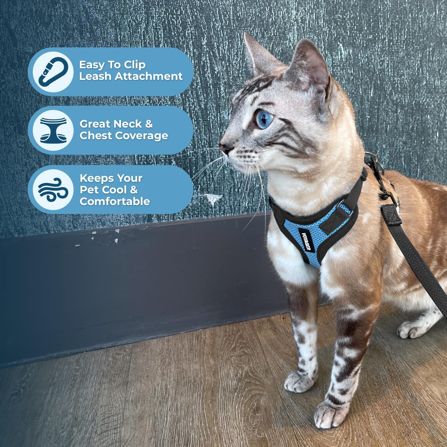 Thumbnail 4 de Voyager Step-in Lock Katzengeschirr size XXXS 🐾