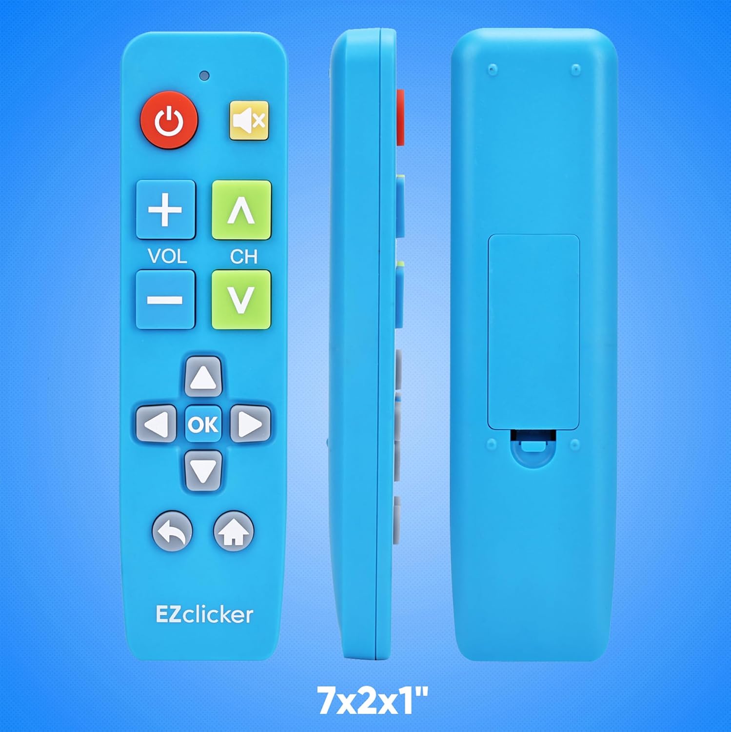 Thumbnail 6 de Samsung Replacement TV Remote with Big Buttons (Blue) – Easy for Seniors