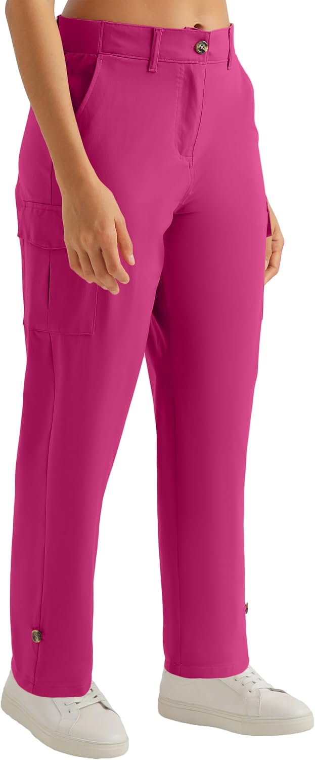 Detalle de Women's Lightweight Cargo Capri Hiking Pants