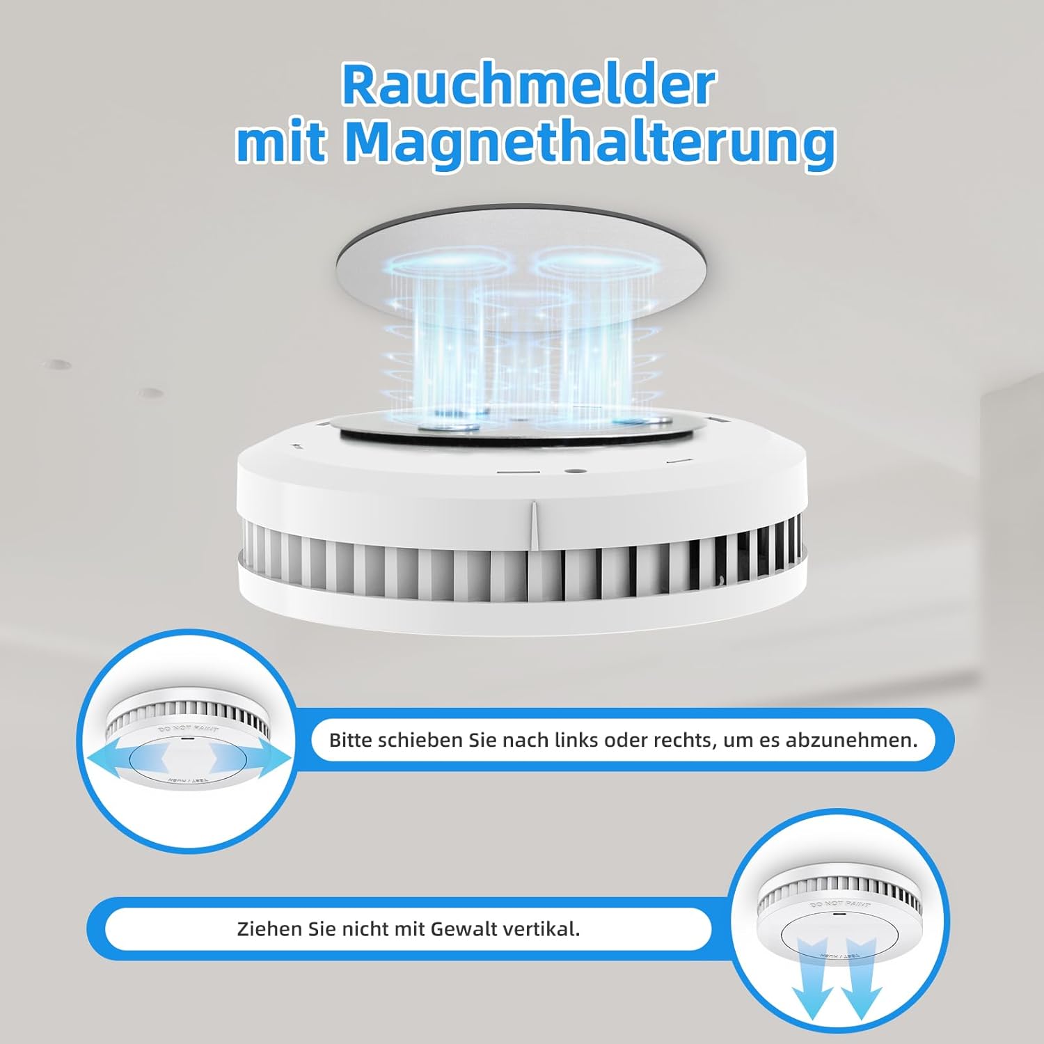 Detalle 2 de XINDUM Rauchmelder 10er Set mit Batterie 10 Jahre