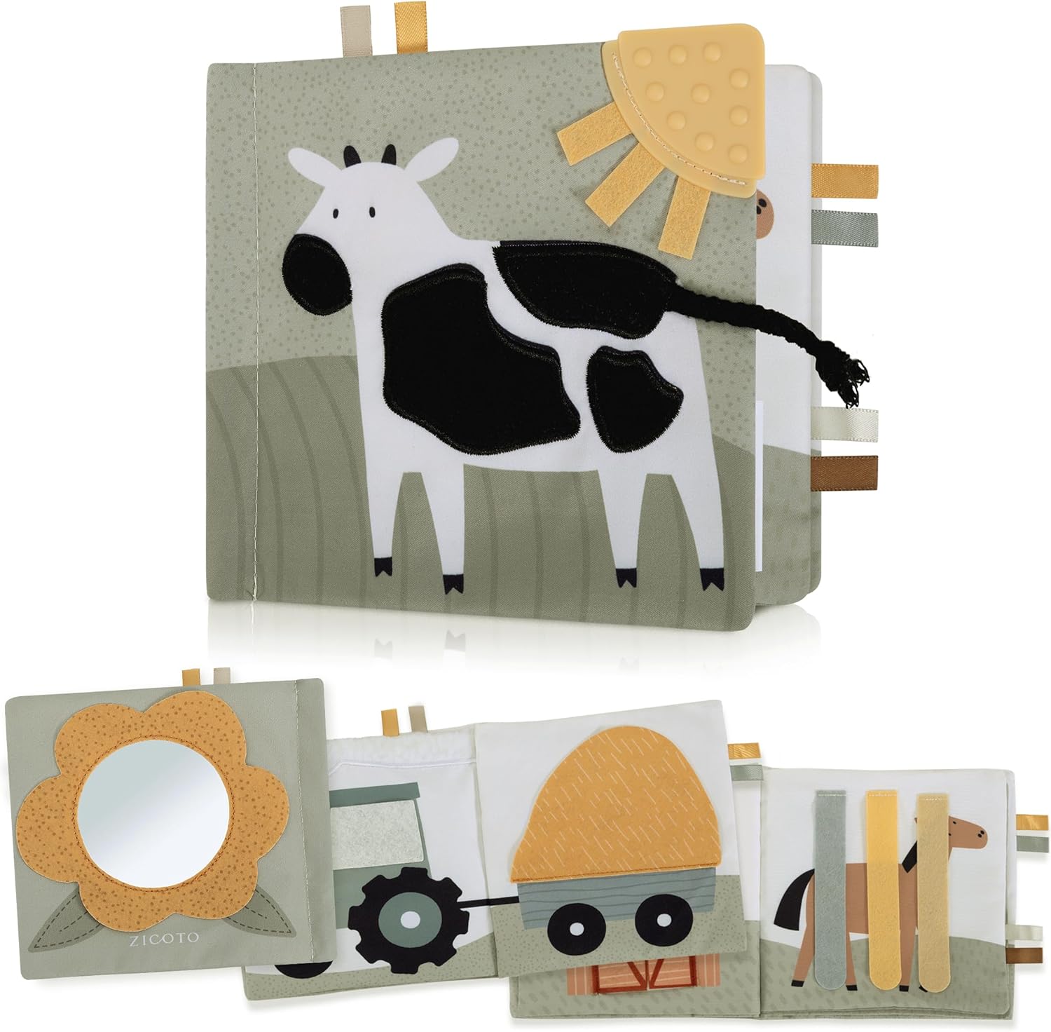 Detalle de ZICOTO Soft Baby Book, Polyester