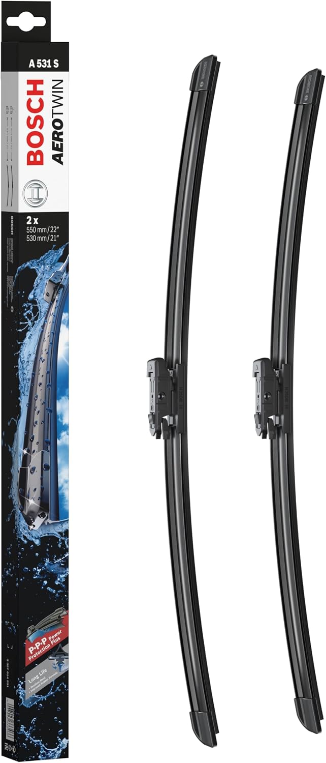 Thumbnail 1 de BOSCH エアロツイン A928S 輸入車用フラットワイパーブレード 530/475mm