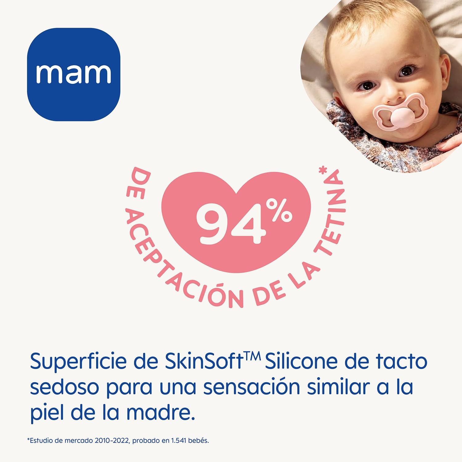 Thumbnail 1 de MAM Supreme Chupete Ventilado para Más de 6 Meses 🍼 (2 unidades)