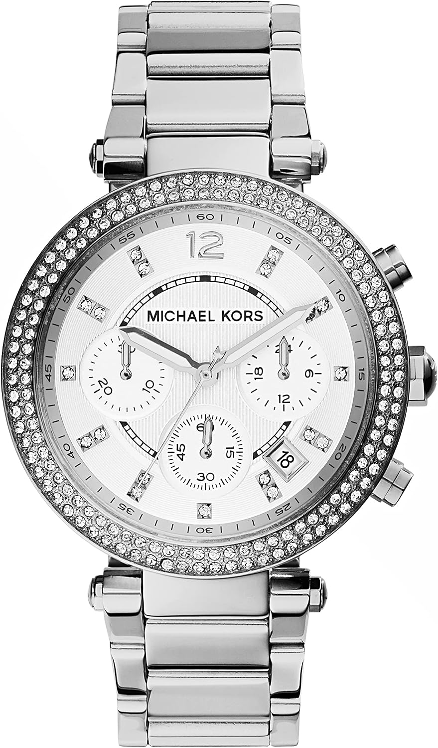 Detalle 2 de Michael Kors Parker Watch for Women with Quartz Chronograph Movement