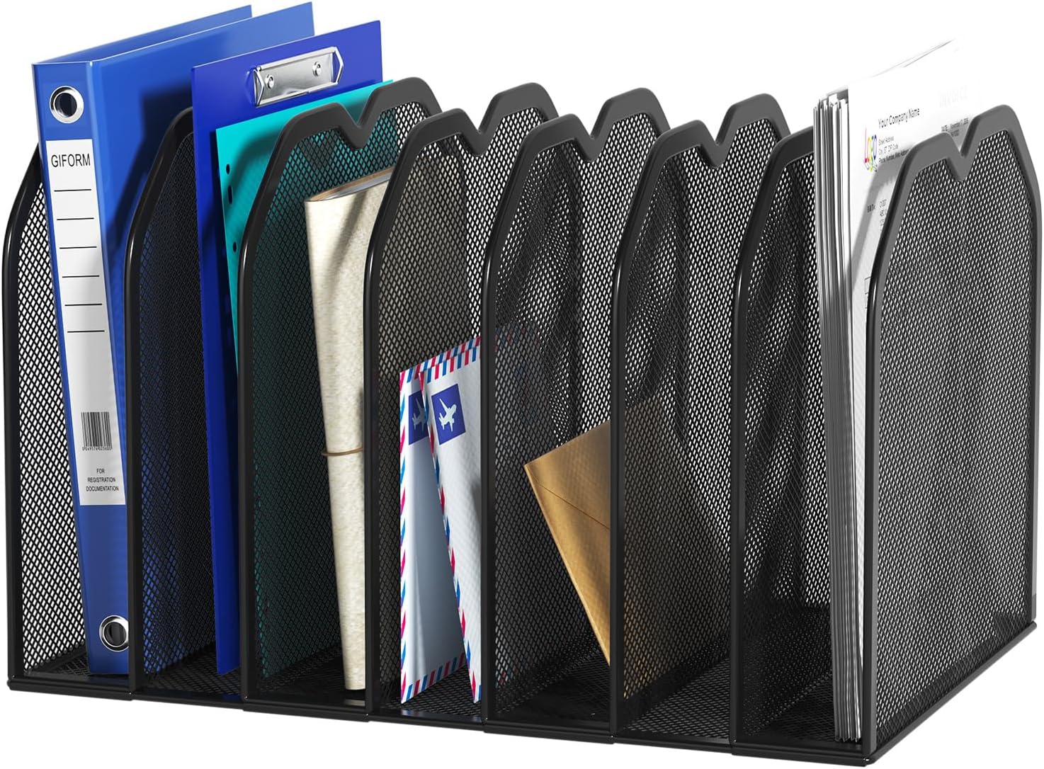 Detalle de FANXIYQ File Folder Organizer, 7 Sections