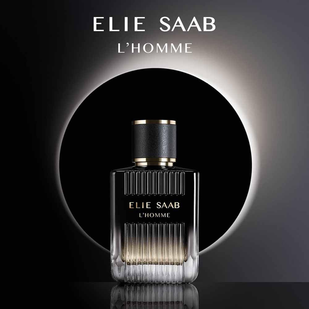 Detalle 2 de Elie Saab L'Homme Eau de Parfum (50 ml) – holzig-vetiver Duft für Herren